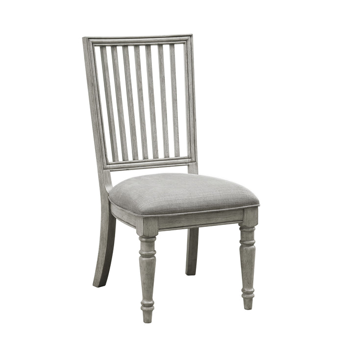 Madison Ridge - Farmhouse Side Chair - Gray