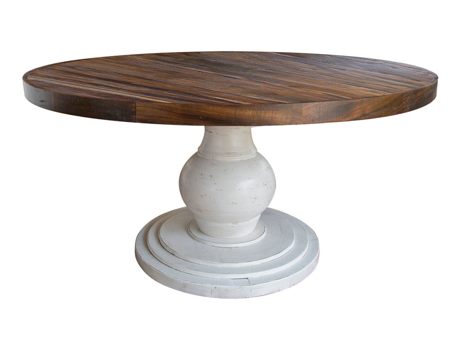 Rock Valley - Dining Table Round - Dark Brown