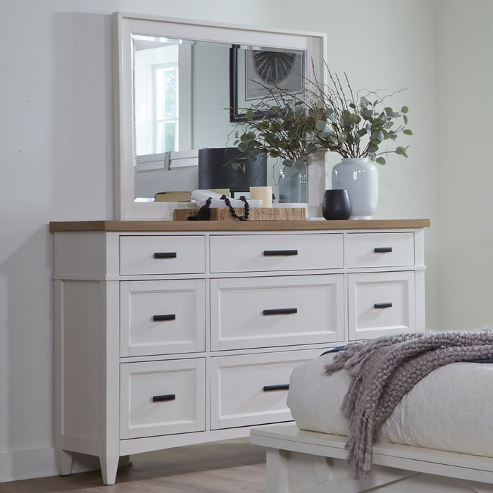 Americana Modern Bedroom - 9 Drawer Dresser