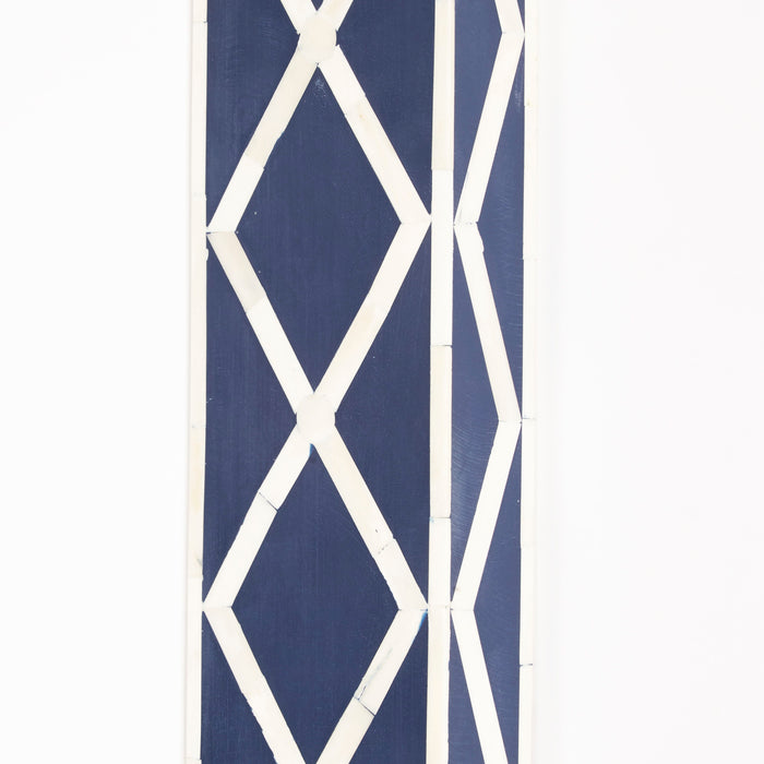 Pulaski Accents - Navy Blue Floor Mirror - Blue