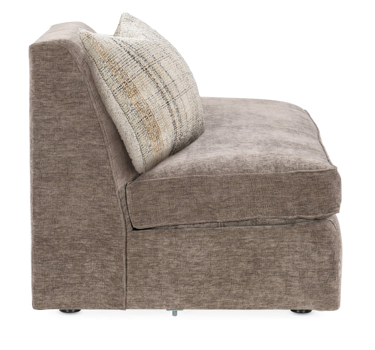 Chelsea - Left-Back Loveseat - Light Brown