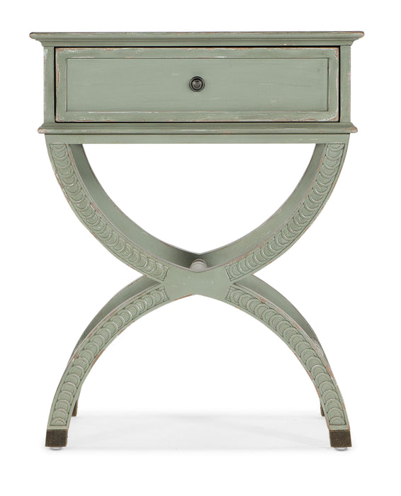 Charleston - One-Drawer Accent Table - Green