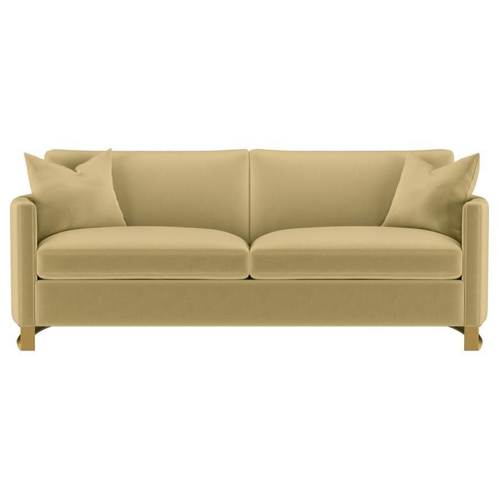 Corliss - Upholstered Arched Arm Sofa Set