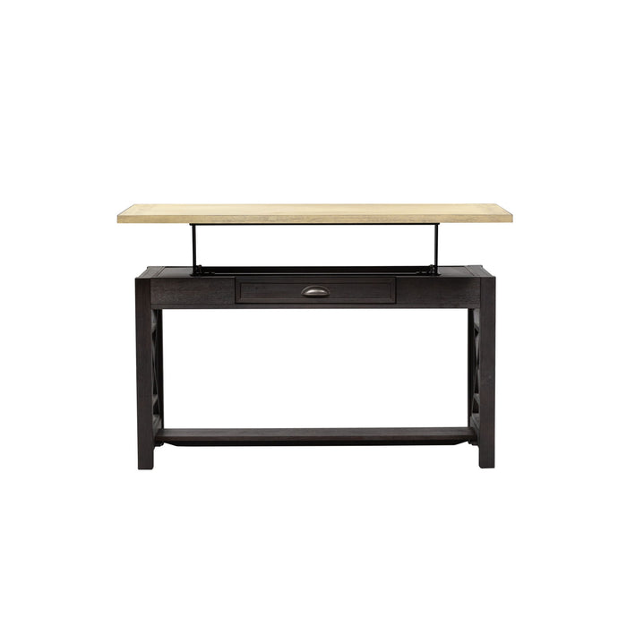 Heatherbrook - Lift Top Writing Desk - Black