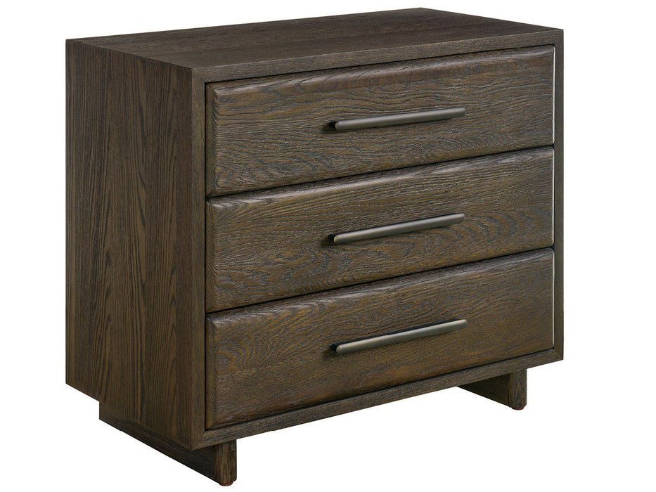 Modern - Three Drawer Nightstand