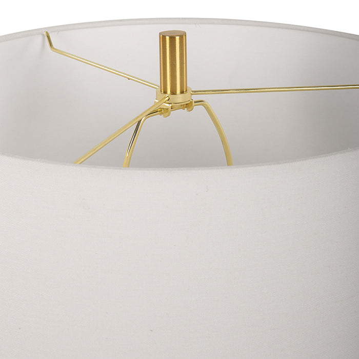 Three Rings - Contemporary Table Lamp - Beige