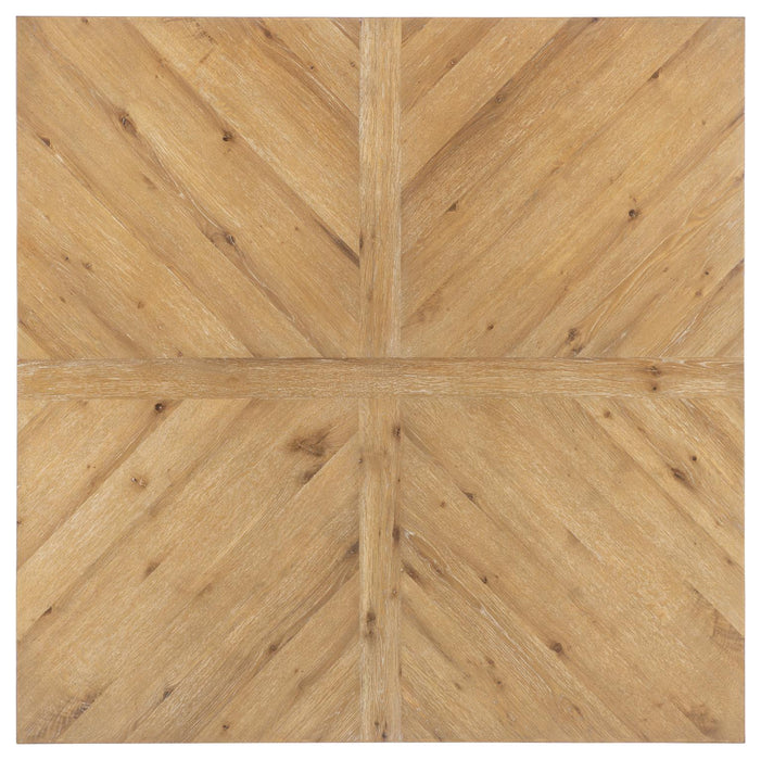 Torrance - Square Dining Table - Aged Driftwood