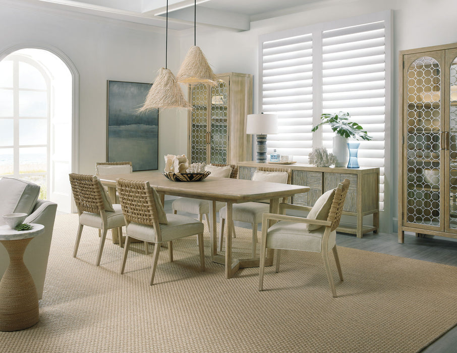 Surfrider - Woven Back Side Chair (Set of 2) - Beige / Light Brown