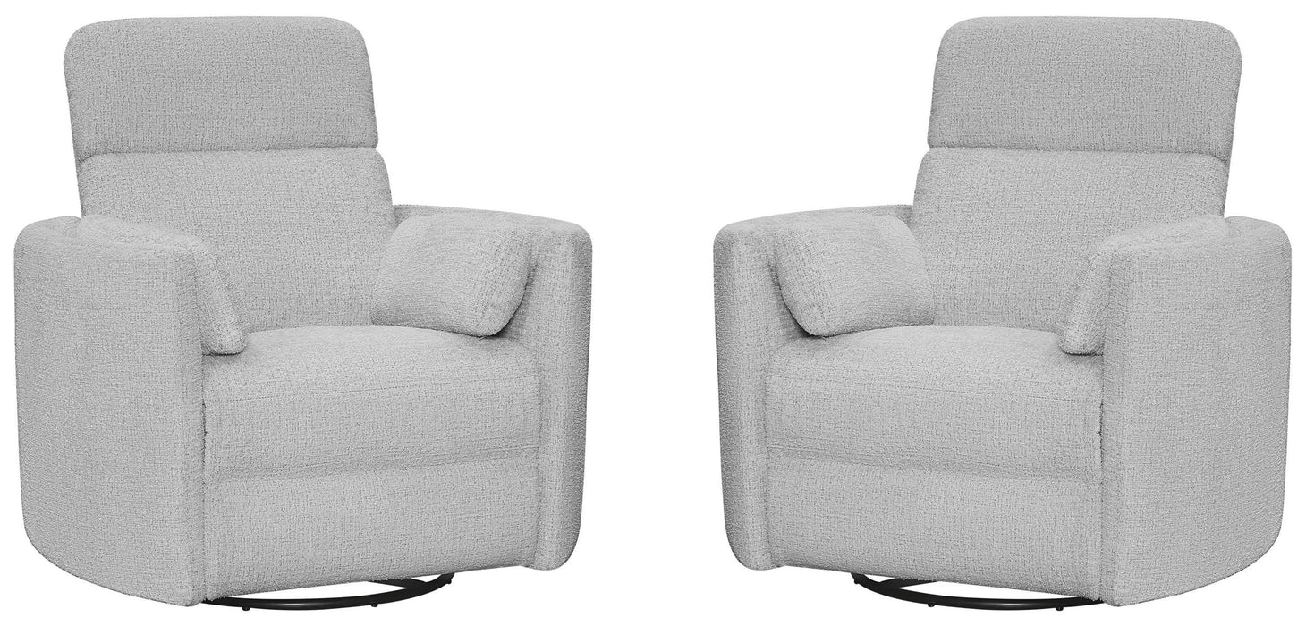 Radius - Manual Swivel Recliner (Set of 2)