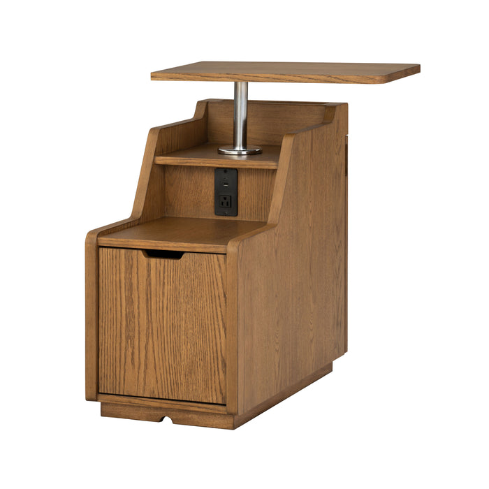 Sidekick - Smart Side Table - Light Brown