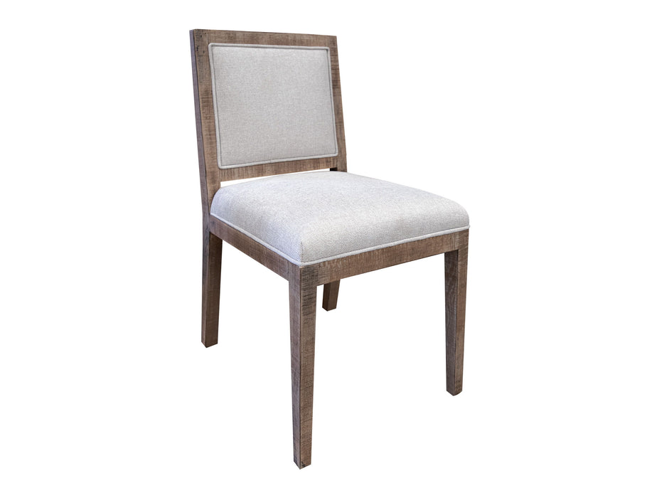 Aruba - Chair - Brown / Light Silver