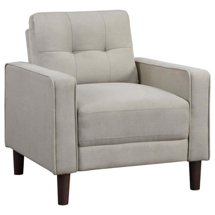 Bowen - Upholstered Track Arms Tufted Chair