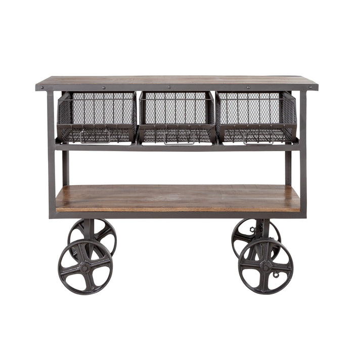 Farmers Market - Accent Trolley - Dark Gray