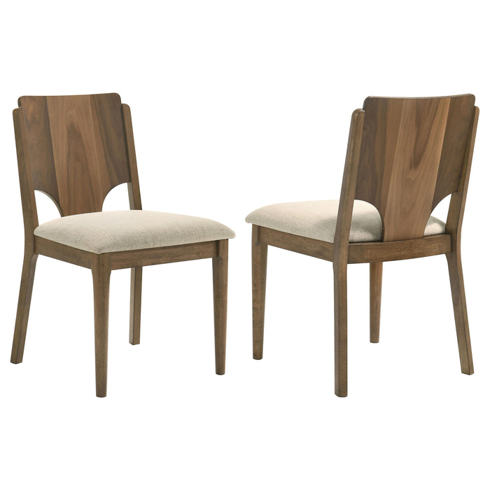 Biltmore - Dining Chair Upholstered Seat (Set of 2) - Walnut