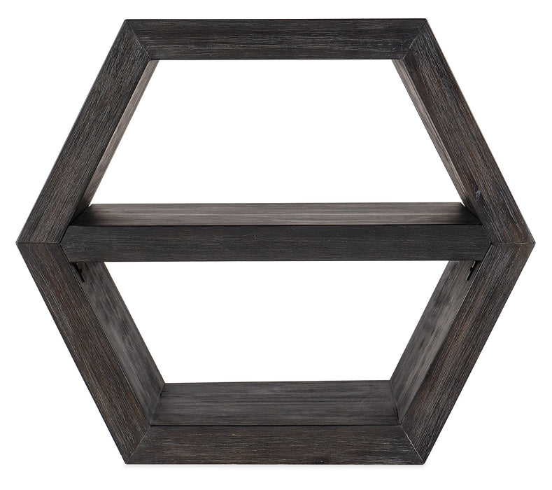 Commerce And Market - Honeycomb End Table