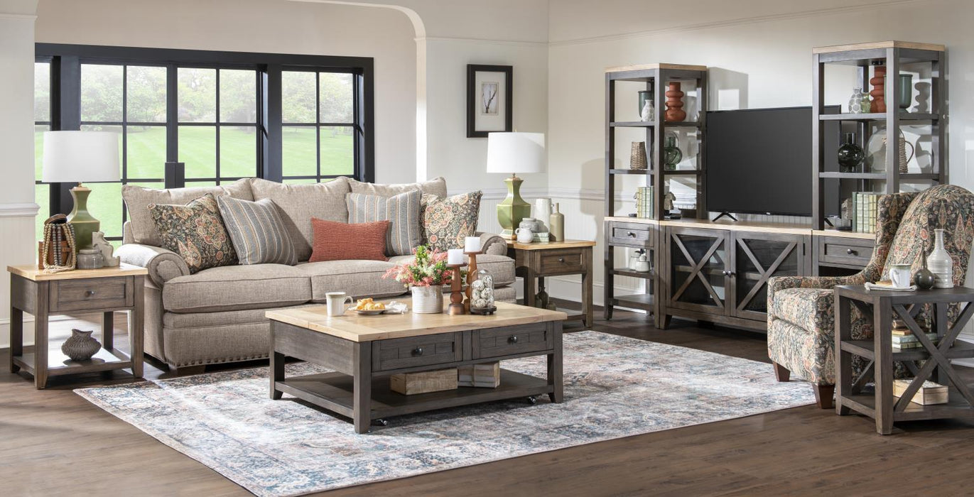 XXX's And OOO's - End Table - Two Tone