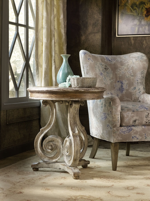 Chatelet - Scroll Accent Table - Paris Vintage