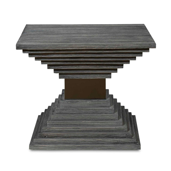 Andes - Wooden Geometric Accent Table