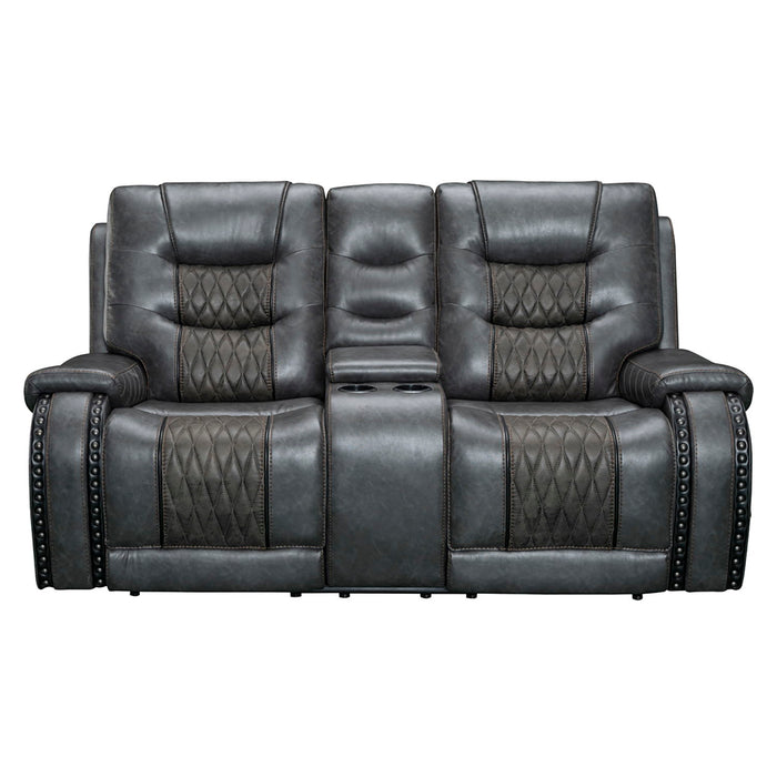 Outlaw - Power Console Loveseat - Stallion