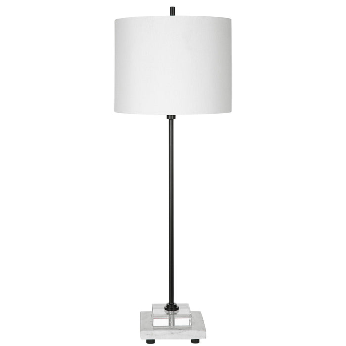 Ciara - Sleek Buffet Lamp - Black