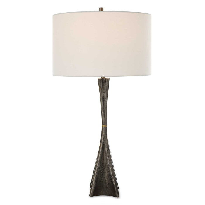 Keiron - Industrial Table Lamp - Dark Gray