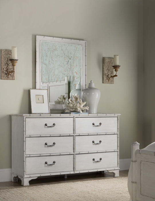 Charleston - Six-Drawer Dresser - White