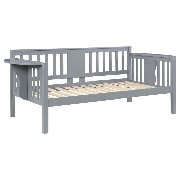 Bethany - Wood Twin Daybed With Drop-down Tables