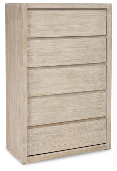 Michelia - Bisque - Five Drawer Chest