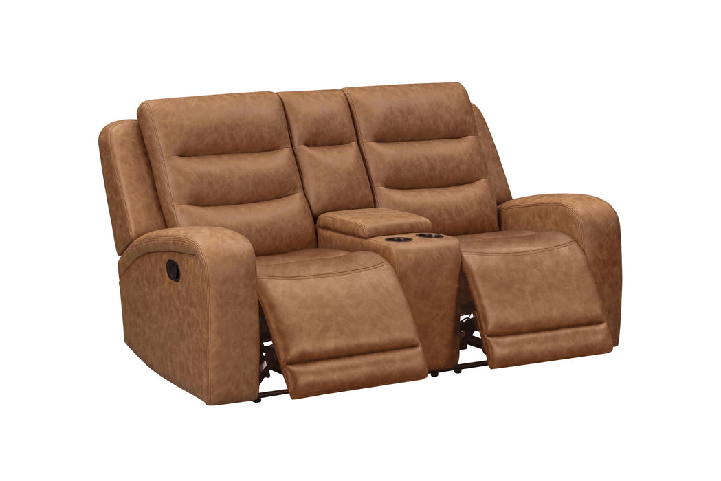 Napa - Manual Console Loveseat - Wrangler Clay