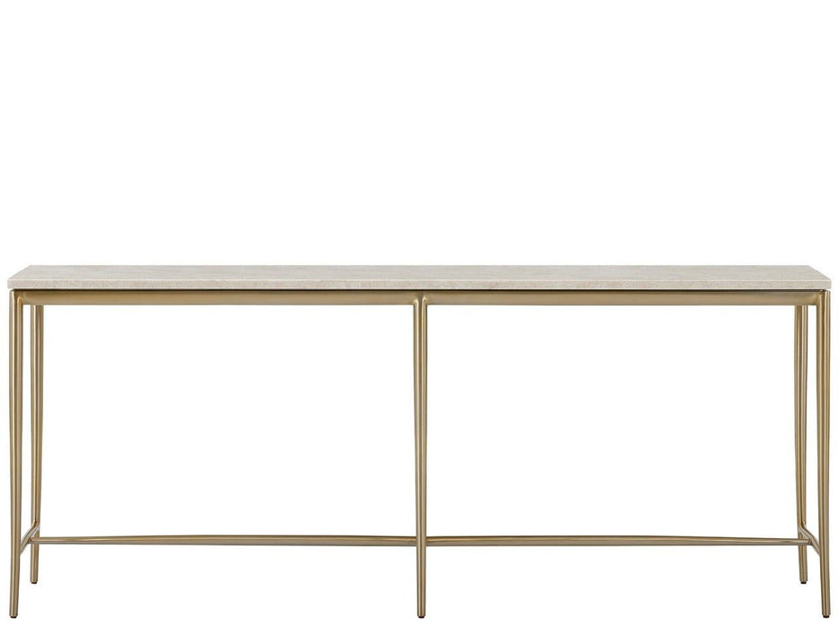 Velora - Amalfi Console - Beige / Desert Gold