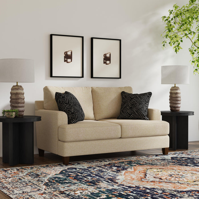 Cole - Fabric Stationary Loveseat