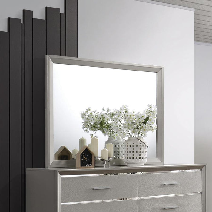 Ramon - Dresser Mirror - Metallic Sterling