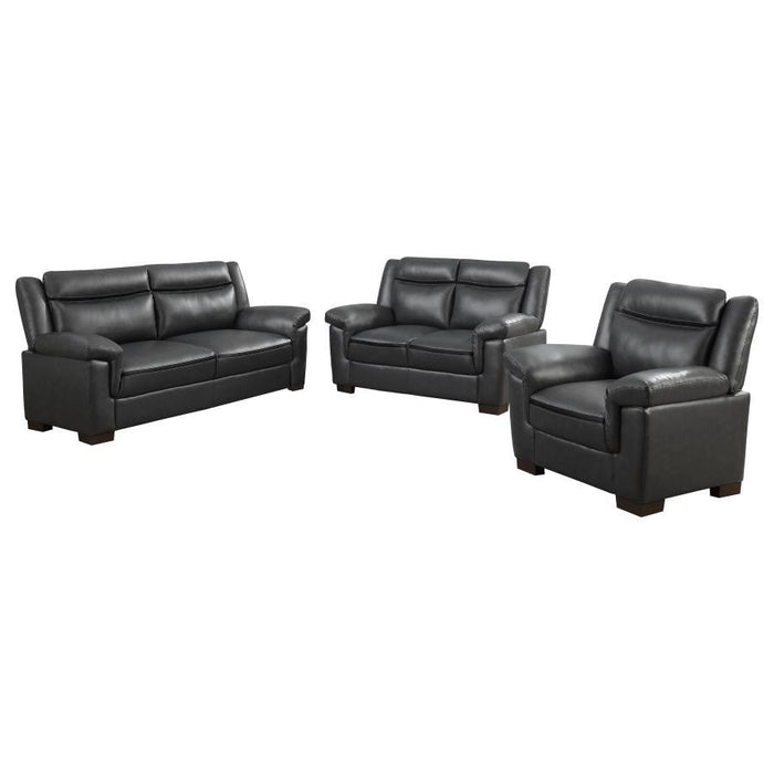 Arabella - Upholstered Padded Arm Sofa Set