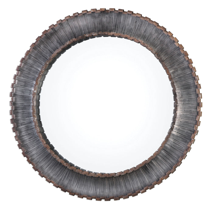 Tanaina - Round Mirror - Silver