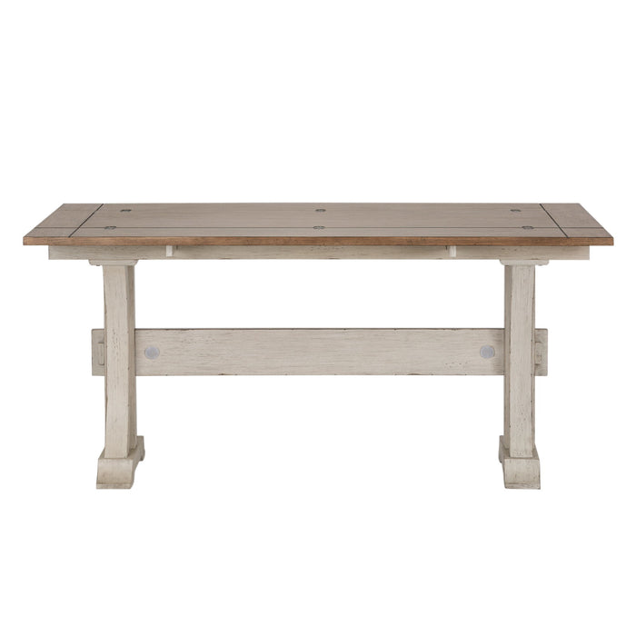 Farmhouse Reimagined - Flip Lid Sofa Table - White