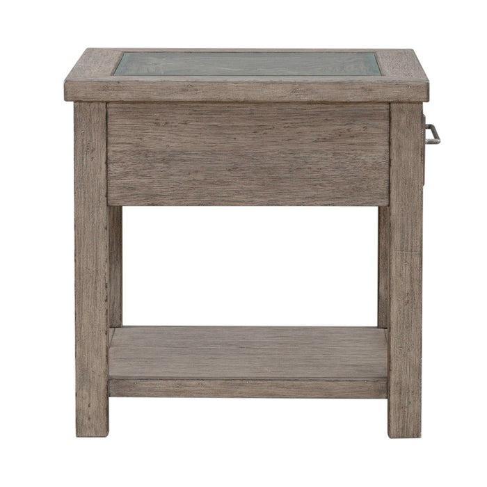 Skyview Lodge - End Table - Light Brown