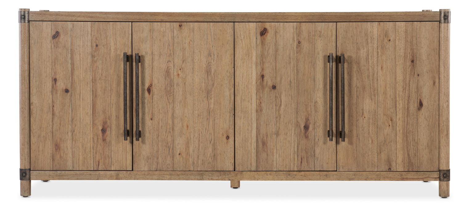 Vineyard Row - Entertainment Credenza - Light Brown