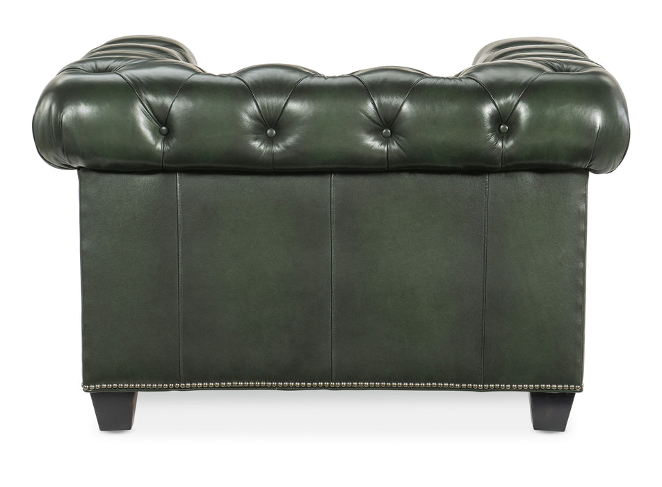 Charleston - Tufted Chair - Dark Green