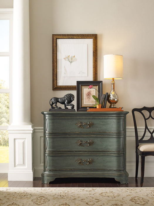 Charleston - Three-Drawer Accent Chest - Dark Green