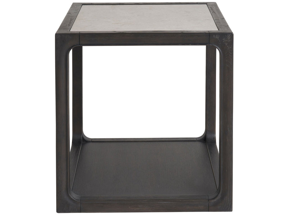 Coalesce - Halen End Table - Dark Brown