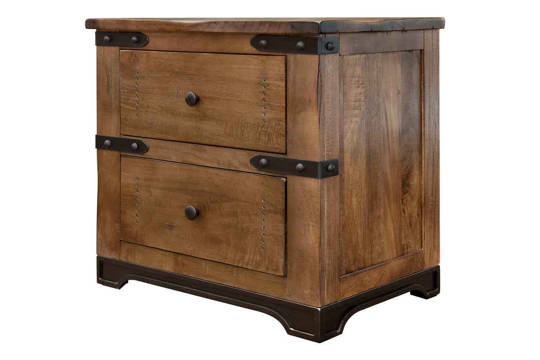 Parota - Nightstand - Cinnamon Brown