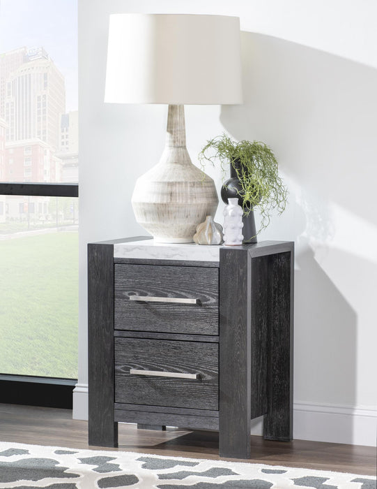 Horizons - 2 Drawers Nightstand - Espresso