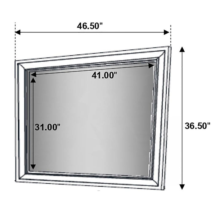 Miranda - Rectangular Mirror