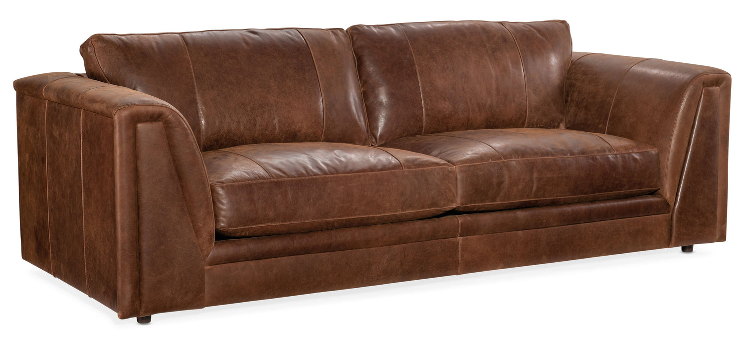 Crew - Stationary Sofa 8-Way Tie - Dark Brown