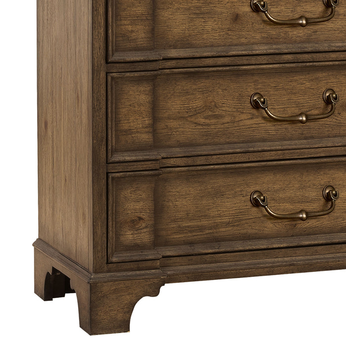 Revival Row - 9-Drawer Dresser - Brown