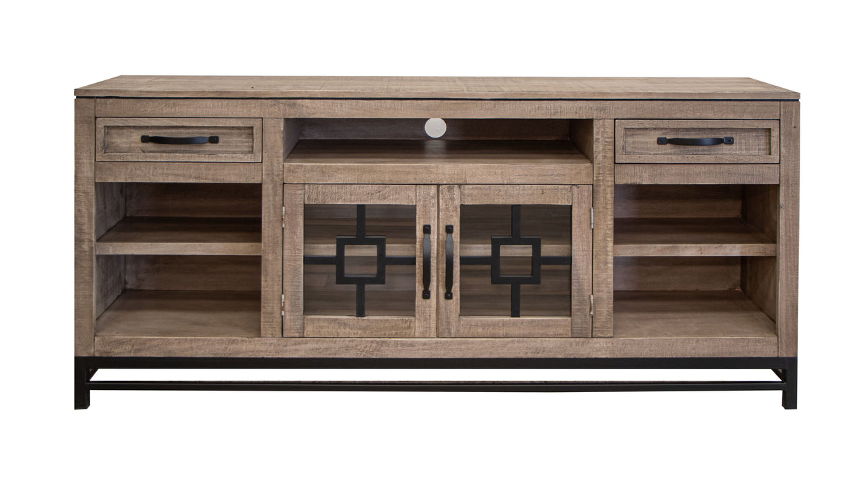 Blacksmith - TV Stand - Truffle Brown / Oil Black