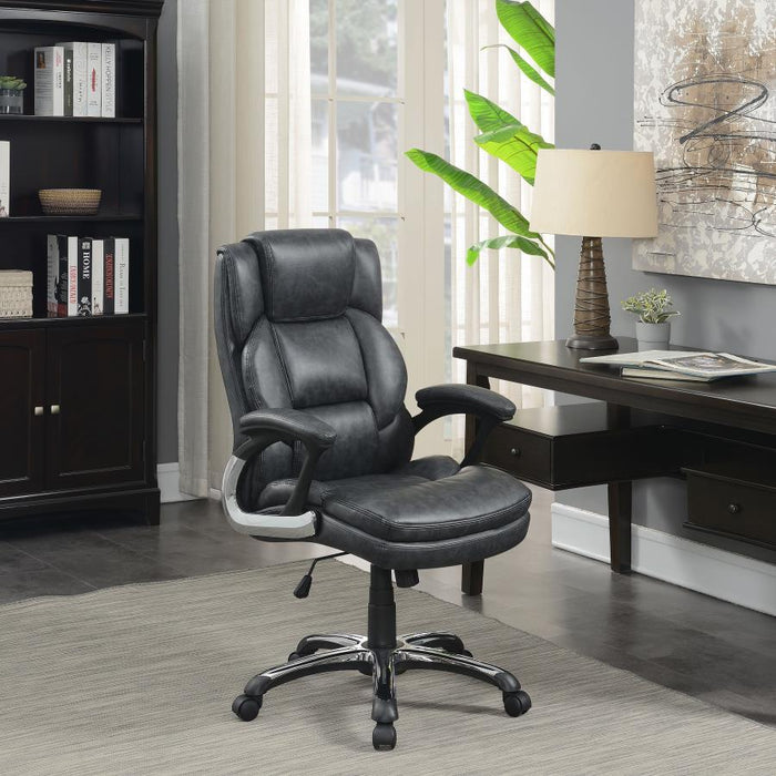 Nerris - Adjustable Height Office Chair with Padded Arm