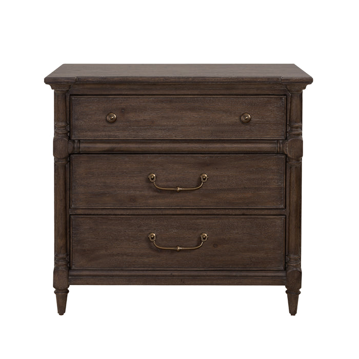 Revival Row - 3-Drawer Bachelor's Chest - Brown