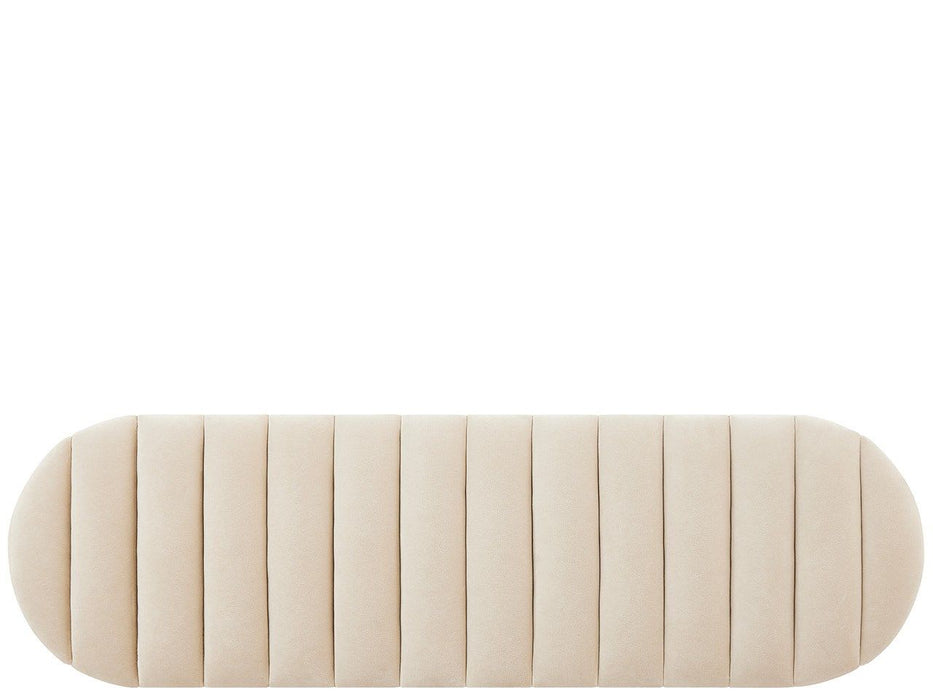 Fenwick - Bench - Beige / Dusty Bronze