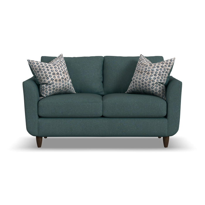 Lewis - Fabric Stationary Loveseat